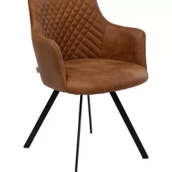 KARE Design Drehstuhl Coco Braun- Stühle