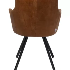 KARE Design Drehstuhl Coco Braun- Stühle