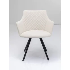 KARE Design Drehstuhl Coco Creme- Stühle