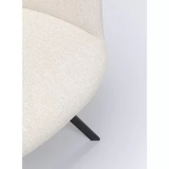 KARE Design Drehstuhl Coco Creme- Stühle