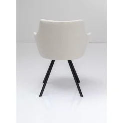 KARE Design Drehstuhl Coco Creme- Stühle