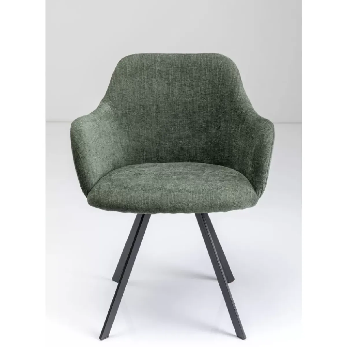 KARE Design Drehstuhl Lady Loco Coco Grun- Stühle