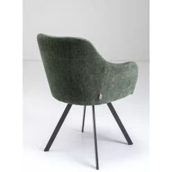 KARE Design Drehstuhl Lady Loco Coco Grun- Stühle