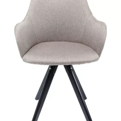 KARE Design Drehstuhl Lady Loco Taupe- Stühle