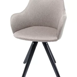 KARE Design Drehstuhl Lady Loco Taupe- Stühle