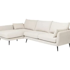 KARE Design Ecksofa Amalfi Links Creme 275Cm- Sofas & Couches