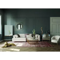 KARE Design Ecksofa Gianni Creme Links- Sofas & Couches