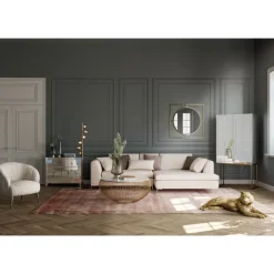 KARE Design Ecksofa Gianni Creme Rechts- Sofas & Couches