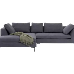 KARE Design Ecksofa Gianni Grau Links- Sofas & Couches