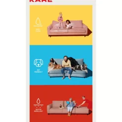 KARE Design Ecksofa Gianni Grau Links- Sofas & Couches