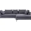 KARE Design Ecksofa Gianni Grau Rechts- Sofas & Couches
