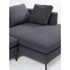 KARE Design Ecksofa Gianni Grau Rechts- Sofas & Couches