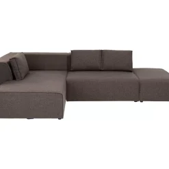 KARE Design Ecksofa Infinity Dolce Braun Links- Sofas & Couches