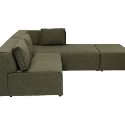 KARE Design Ecksofa Infinity Dolce Grun Rechts- Sofas & Couches
