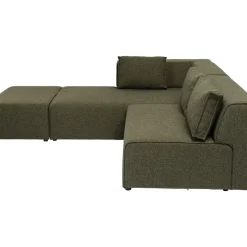 KARE Design Ecksofa Infinity Dolce Grun Links- Sofas & Couches