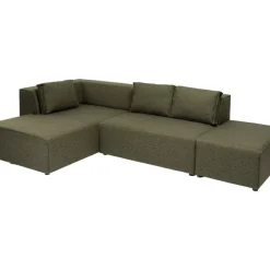 KARE Design Ecksofa Infinity Dolce Grun Links- Sofas & Couches