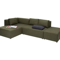 KARE Design Ecksofa Infinity Dolce Grun Links- Sofas & Couches