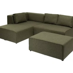 KARE Design Ecksofa Infinity Dolce Grun Links- Sofas & Couches