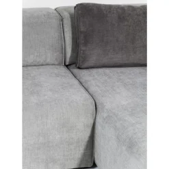 KARE Design Ecksofa Infinity Ottomane Grau Links- Sofas & Couches
