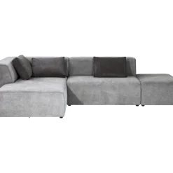 KARE Design Ecksofa Infinity Ottomane Grau Links- Sofas & Couches