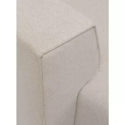 KARE Design Ecksofa Infinity Ottomane Creme Links- Sofas & Couches