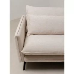 KARE Design Ecksofa Monza Rechts Creme 296Cm- Sofas & Couches