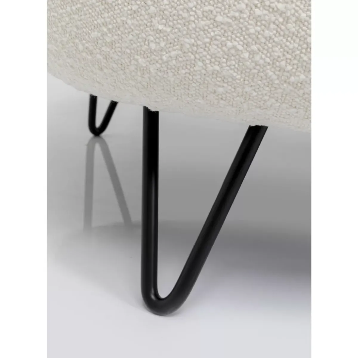 KARE Design Ecksofa Peppo Weis- Sofas & Couches