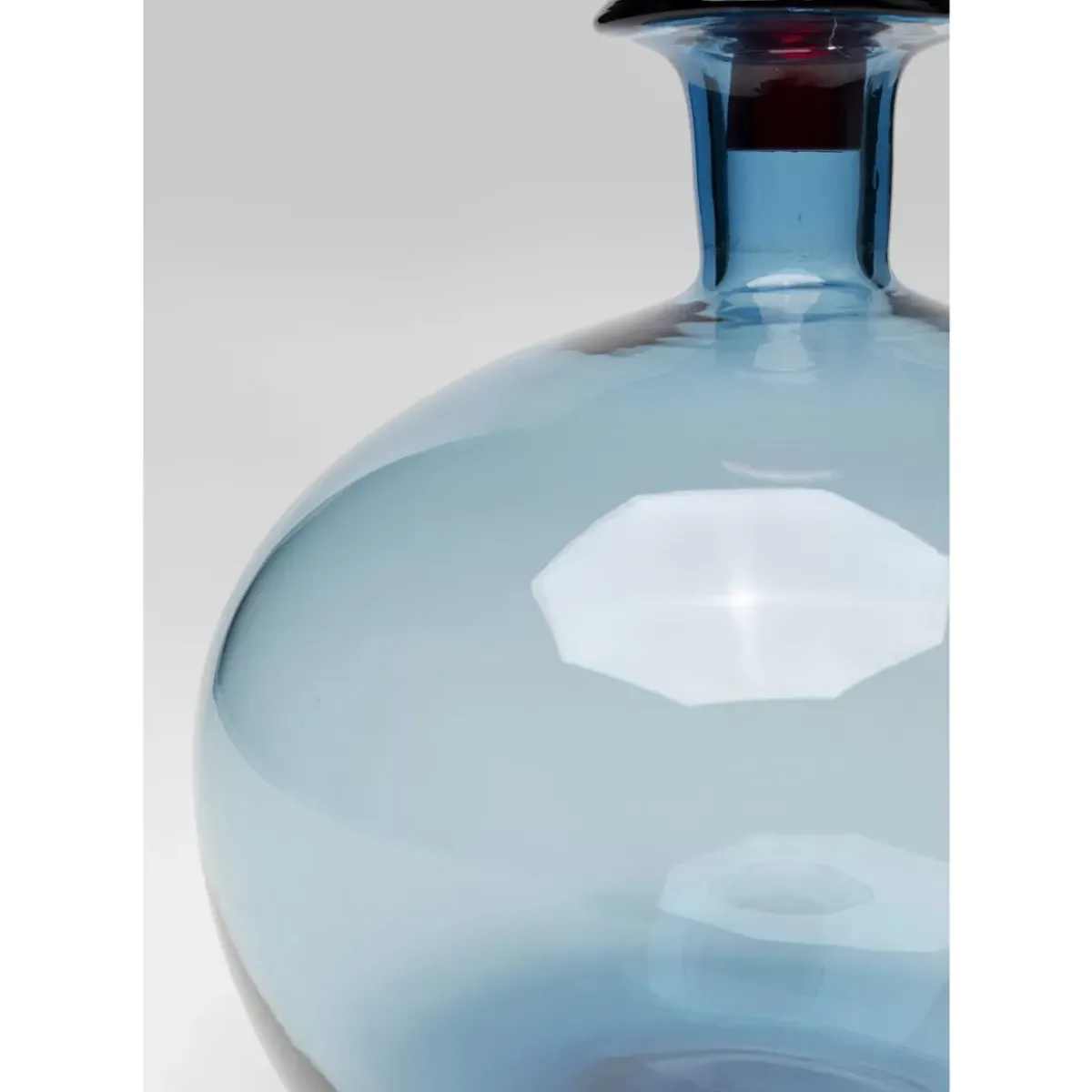 KARE Design Flasche Honeymoon Lid Blau 25- Aufbewahrung & Ordnung