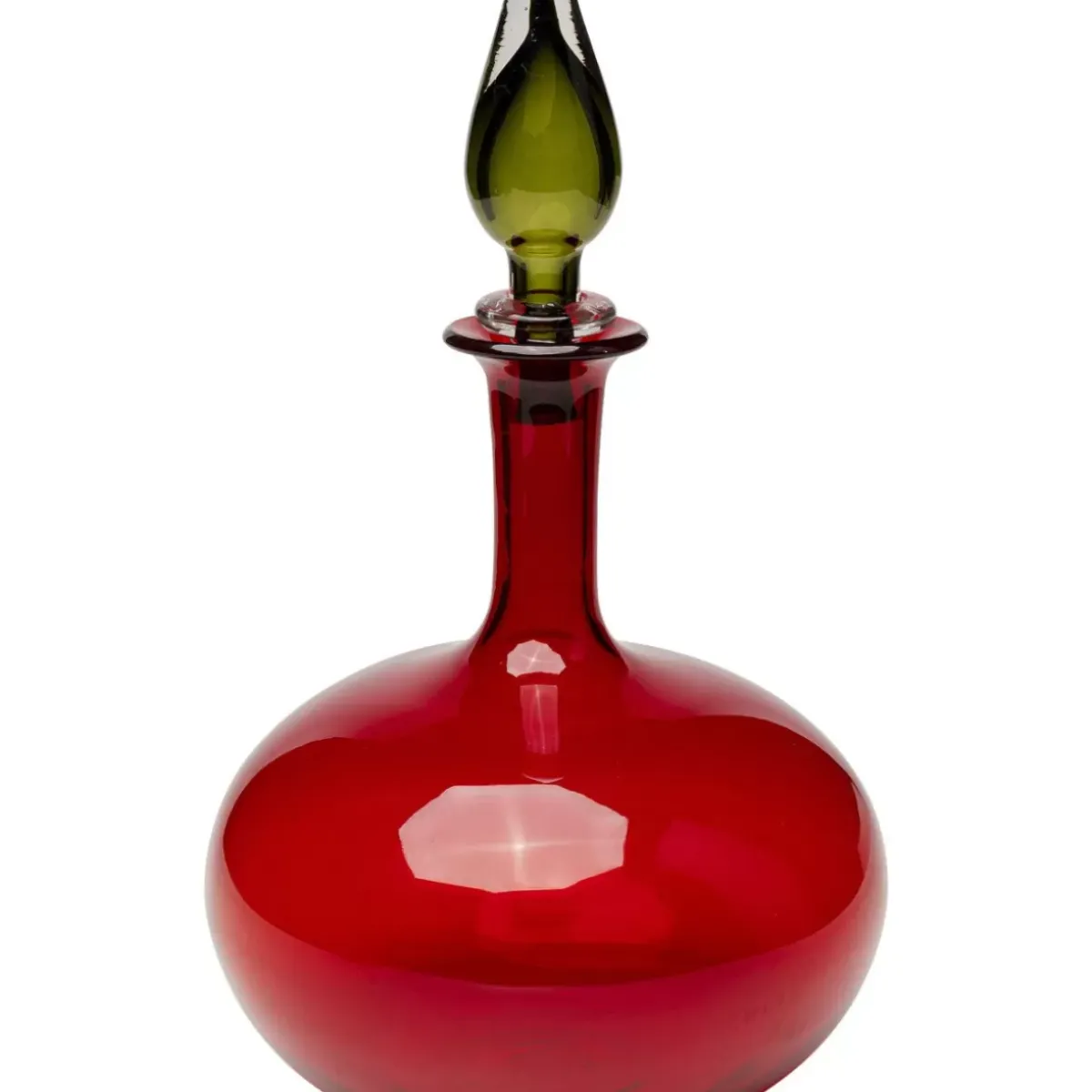 KARE Design Flasche Honeymoon Lid Rot 33- Aufbewahrung & Ordnung