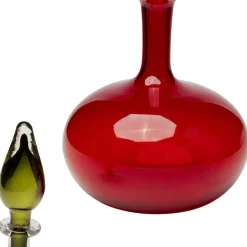 KARE Design Flasche Honeymoon Lid Rot 33- Aufbewahrung & Ordnung