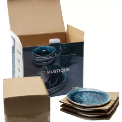 KARE Design Fruhstucksset Mustique (12/Tlg.)- Geschirr & Tischaccessoires
