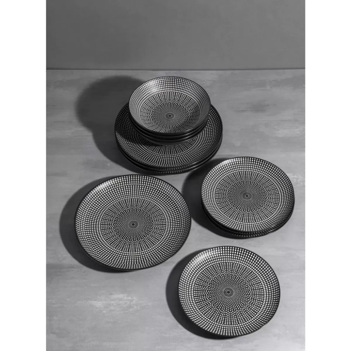 KARE Design Geschirrset Tokyo (12-Tlg.)- Geschirr & Tischaccessoires