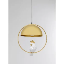 KARE Design Hangeleuchte Animal Cockatoo- Hängeleuchten