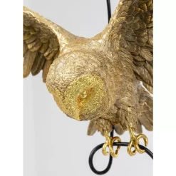 KARE Design Hangeleuchte Animal Owl Gold- Hängeleuchten