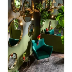 KARE Design Hangeleuchte Animal Owl Gold- Hängeleuchten