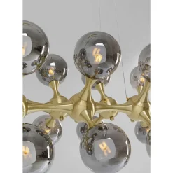 KARE Design Hangeleuchte Atomic Balls Brass 140Cm- Hängeleuchten