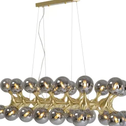 KARE Design Hangeleuchte Atomic Balls Brass 140Cm- Hängeleuchten