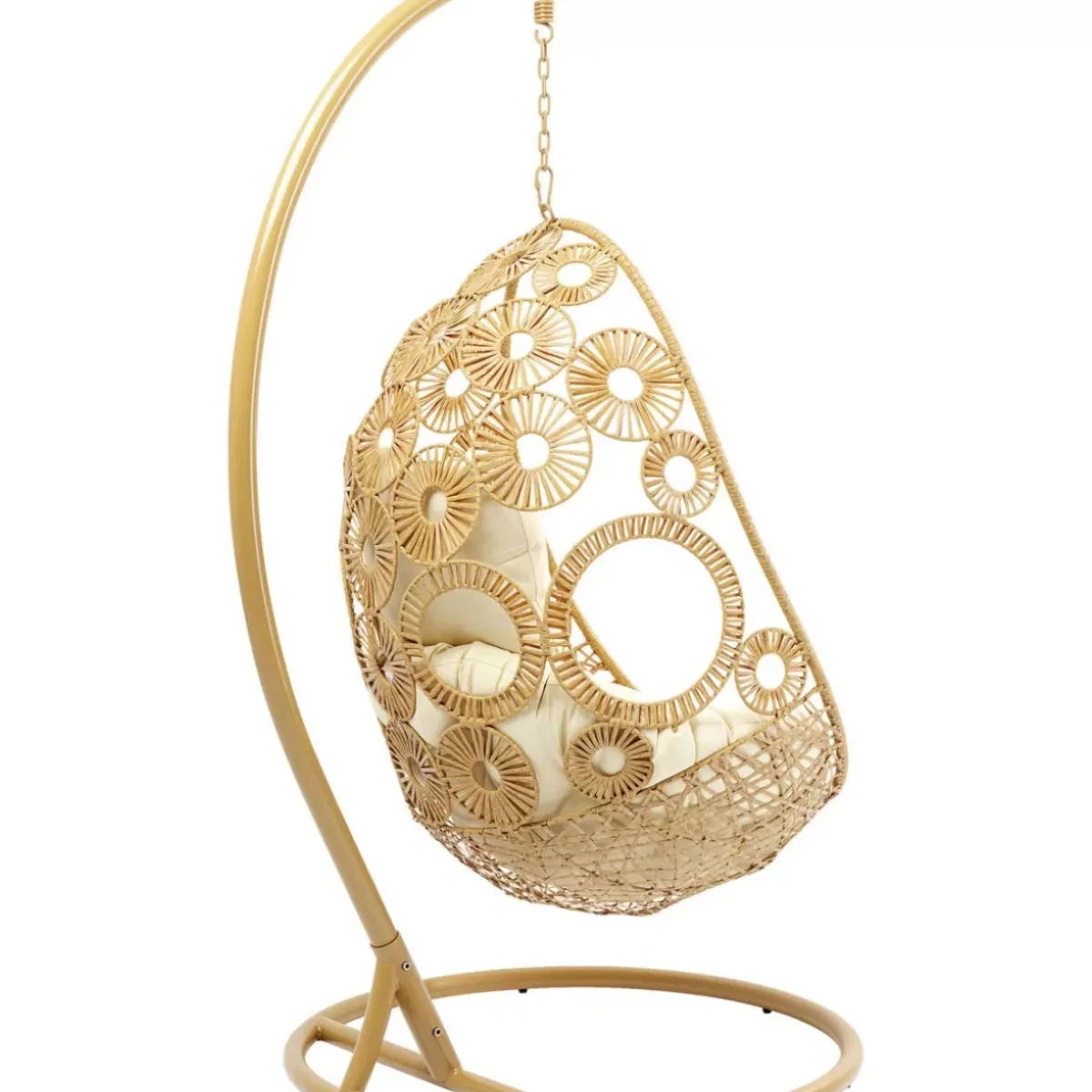 KARE Design Hangesessel Ibiza Nature- Outdoormöbel