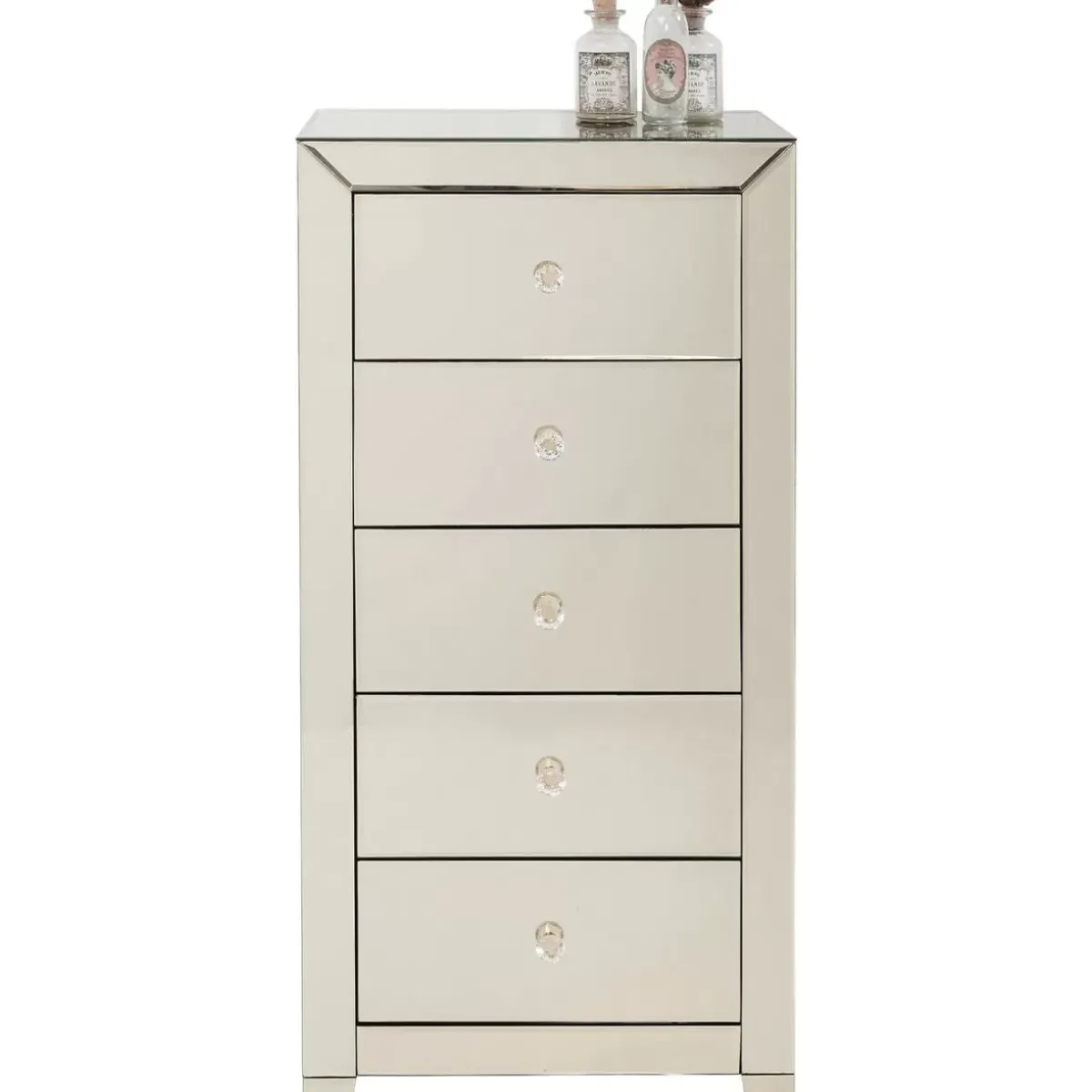 KARE Design Hochkommode Luxury Champagne 5 Schube- Kommoden & Sideboards