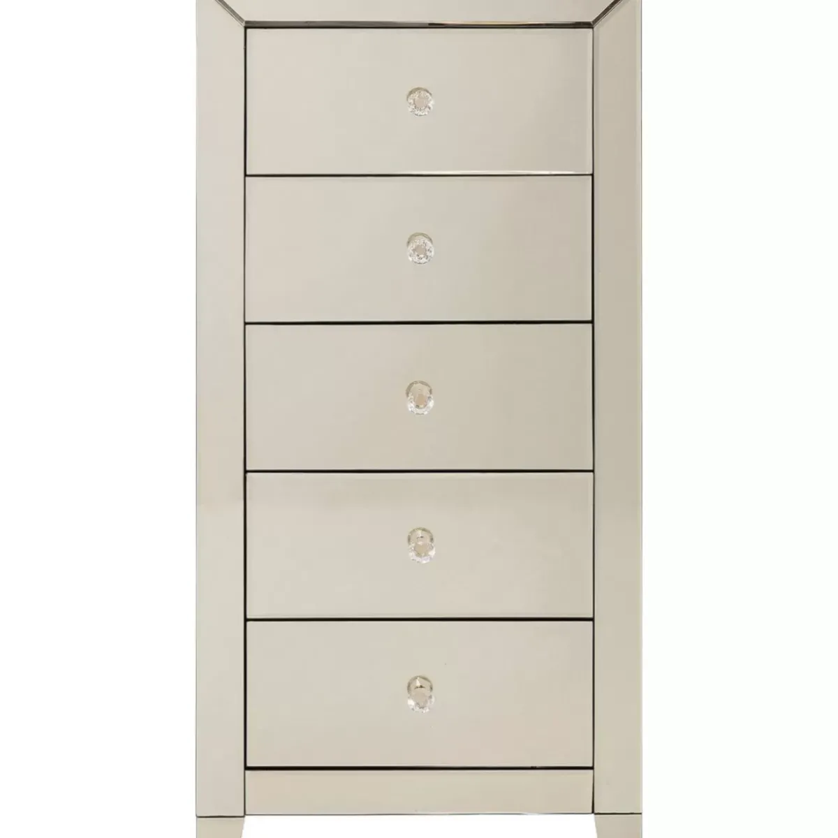 KARE Design Hochkommode Luxury Champagne 5 Schube- Kommoden & Sideboards