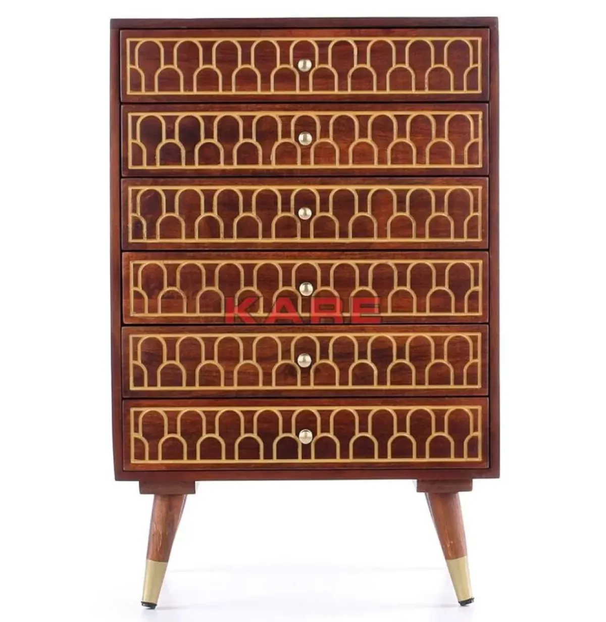 KARE Design Hochkommode Muskat 6 Schube- Kommoden & Sideboards