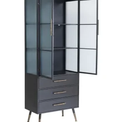 KARE Design Hochschrank La Gomera 2 Turen 3 Schube- Regale