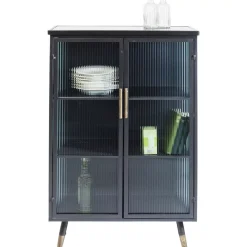 KARE Design Hochschrank La Gomera 2 Turen- Regale