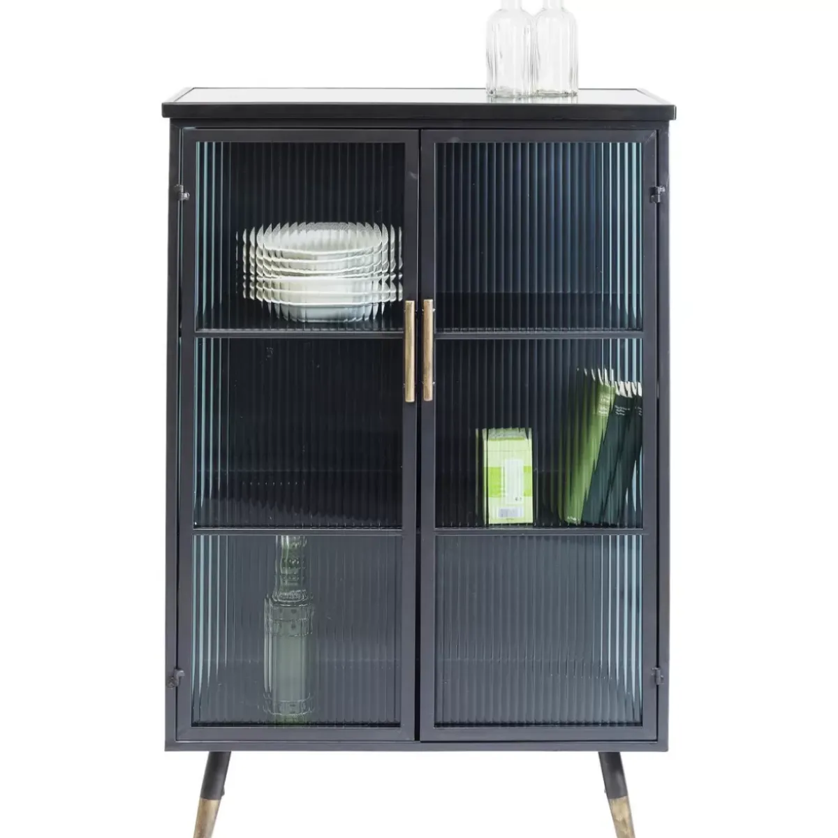KARE Design Hochschrank La Gomera 2 Turen- Regale