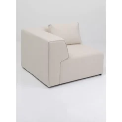 KARE Design Infinity Ecke 100Cm Elements Creme Rechts- Sofas & Couches