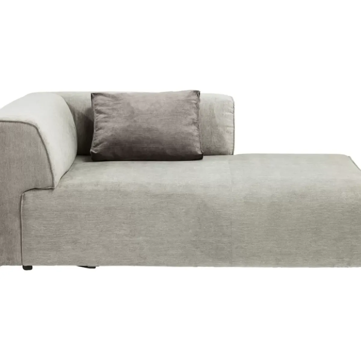 KARE Design Infinity Ottomane Elements Grau Rechts- Sofas & Couches