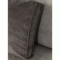 KARE Design Infinity Ottomane Semi Elements Grau Links- Sofas & Couches