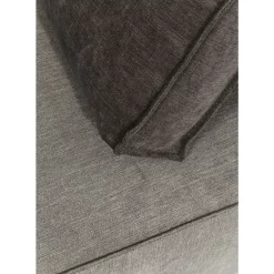 KARE Design Infinity Ottomane Semi Elements Grau Links- Sofas & Couches