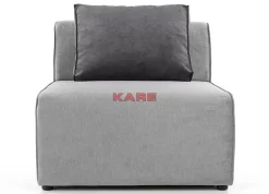 KARE Design Infinity 2-Sitzer 80 Elements Grau- Sofas & Couches