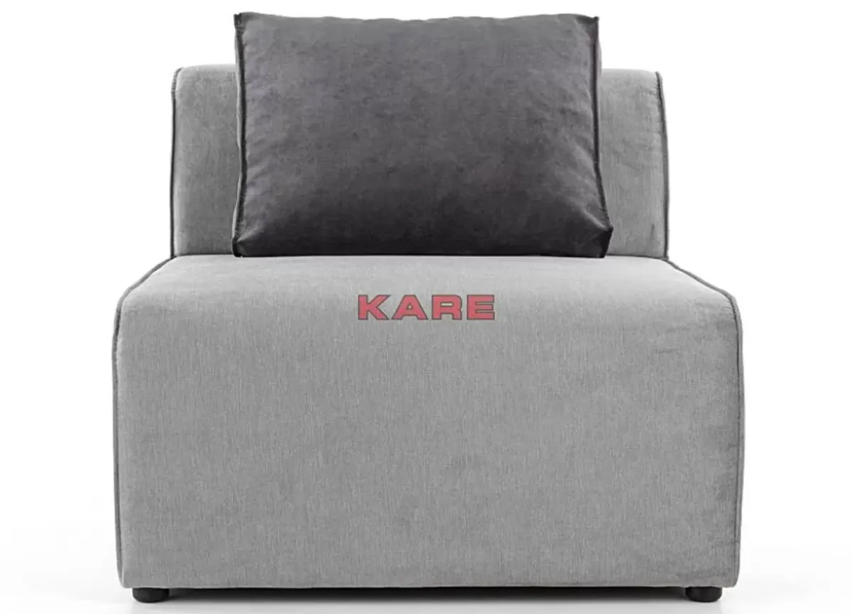 KARE Design Infinity 2-Sitzer 80 Elements Grau- Sofas & Couches